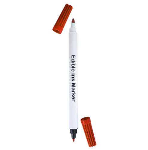 Edible Marker Pen - Red - Click Image to Close